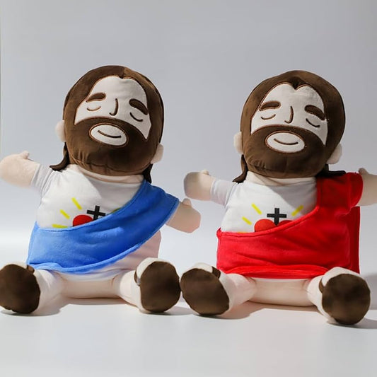 Peluche de Jesús que respira sonido