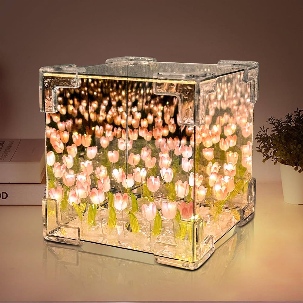 Cubo Tulipanes Infinitos | + Envio Gratis✨🌷