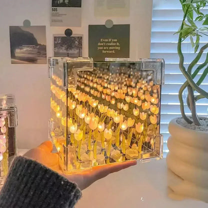 Cubo Tulipanes Infinitos | + Envio Gratis✨🌷