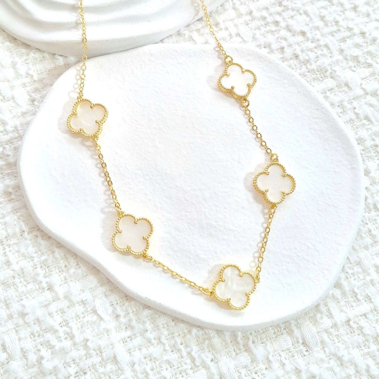 Collar Van Cleef | Baño de Oro + Caja Gratis✨