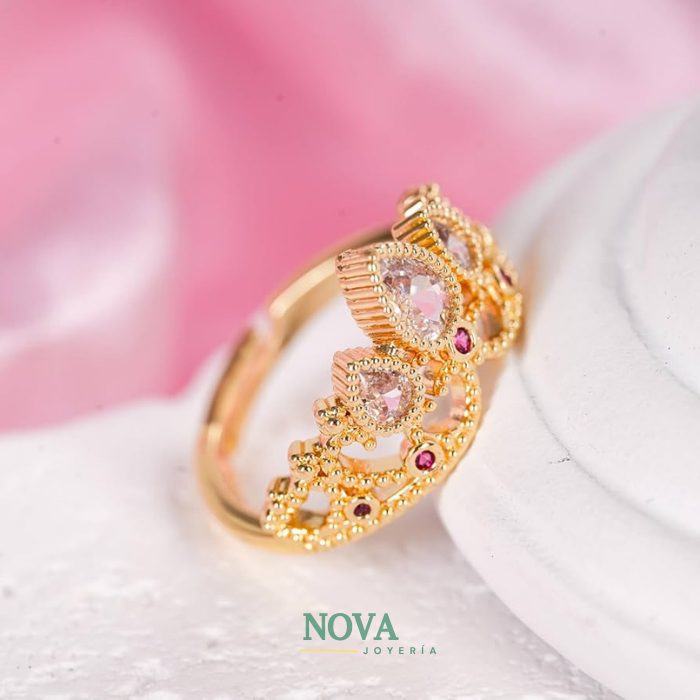 Anillo Rapunzel | Baño de Oro + Caja regalo ✨