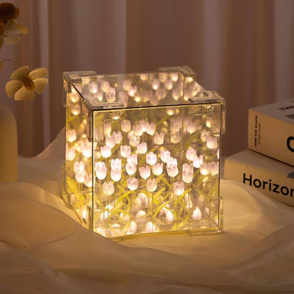 Cubo Tulipanes Infinitos | + Envio Gratis✨🌷